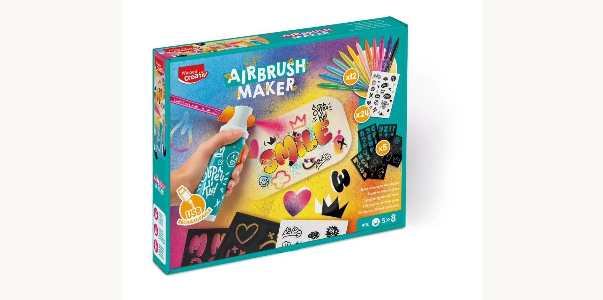 A4 Föndursett aribrush