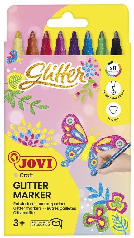 A4 glimmer filtpennar