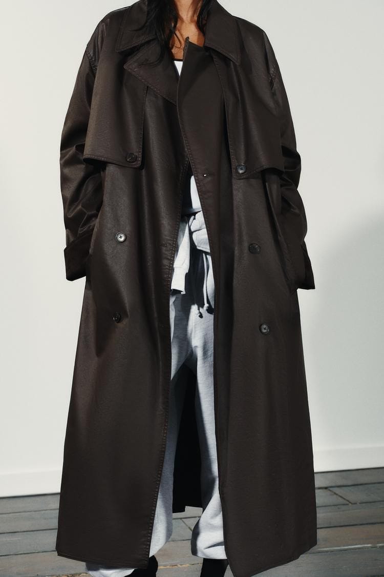Dömu trench coat