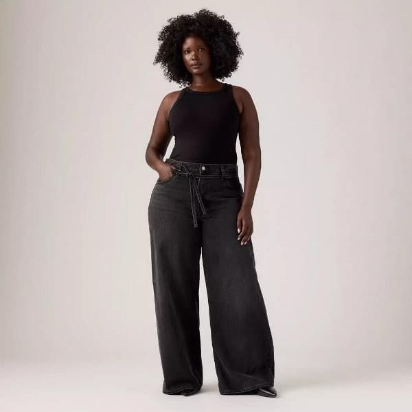 Levi's XL straight gráar