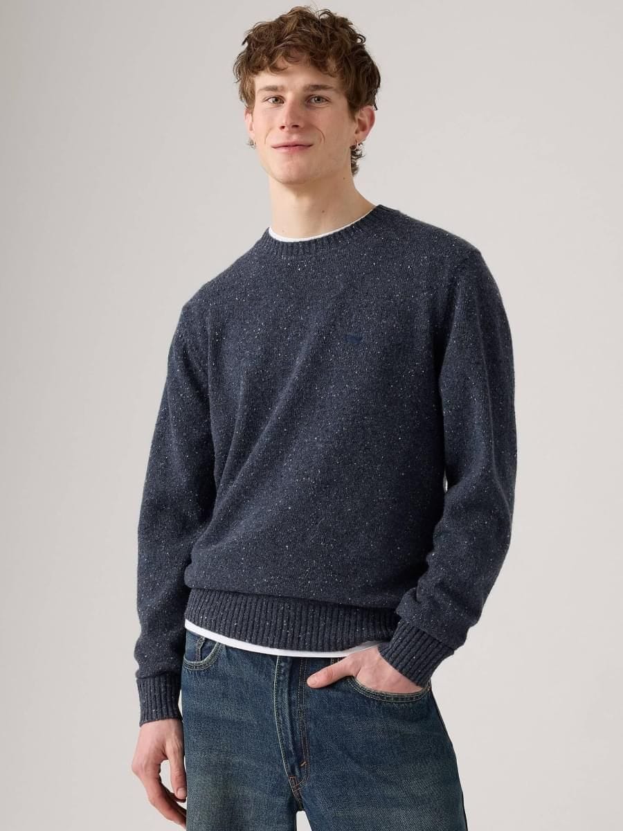 Levi's prjónapeysa blá