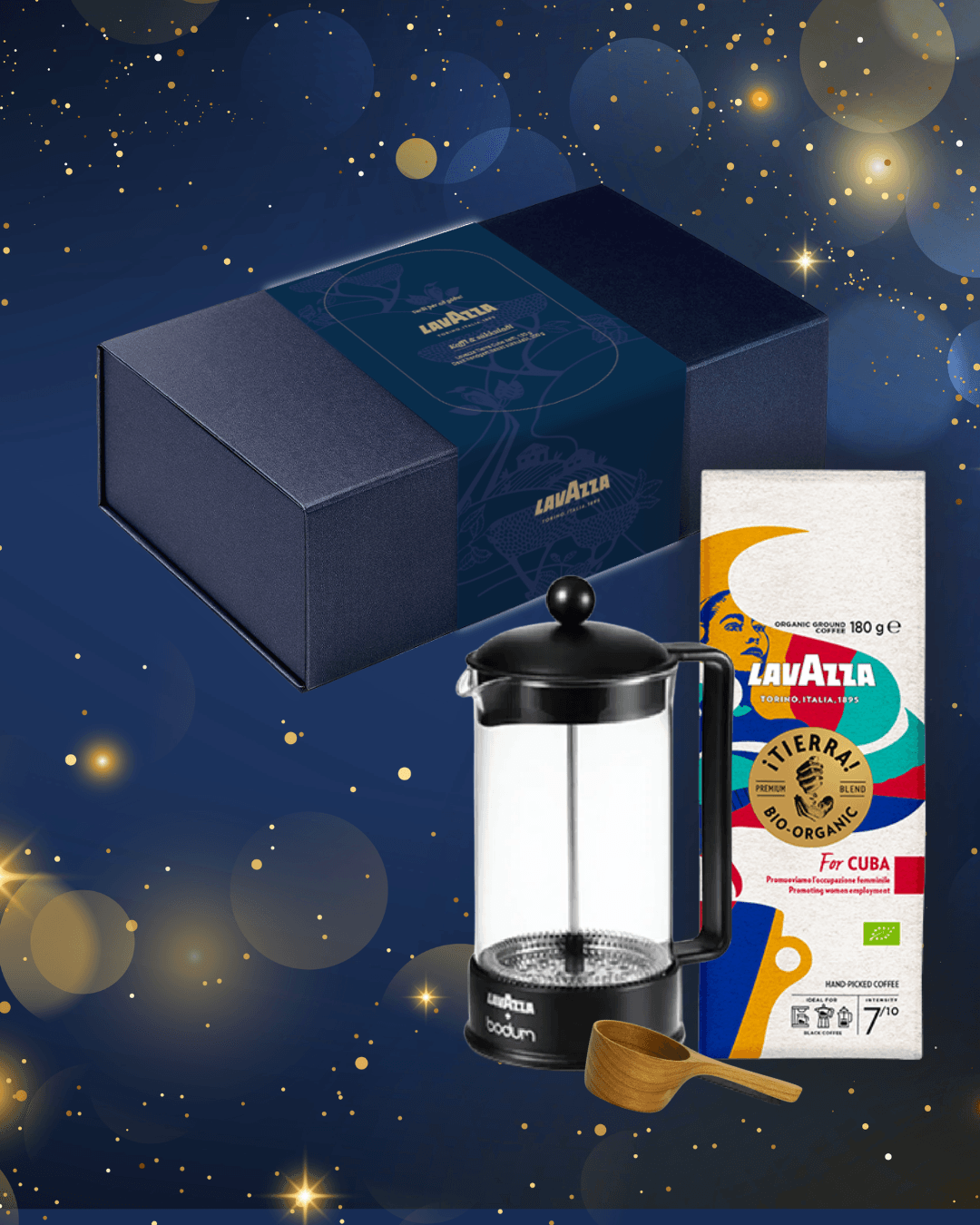 Lavazza French Bodum sett
